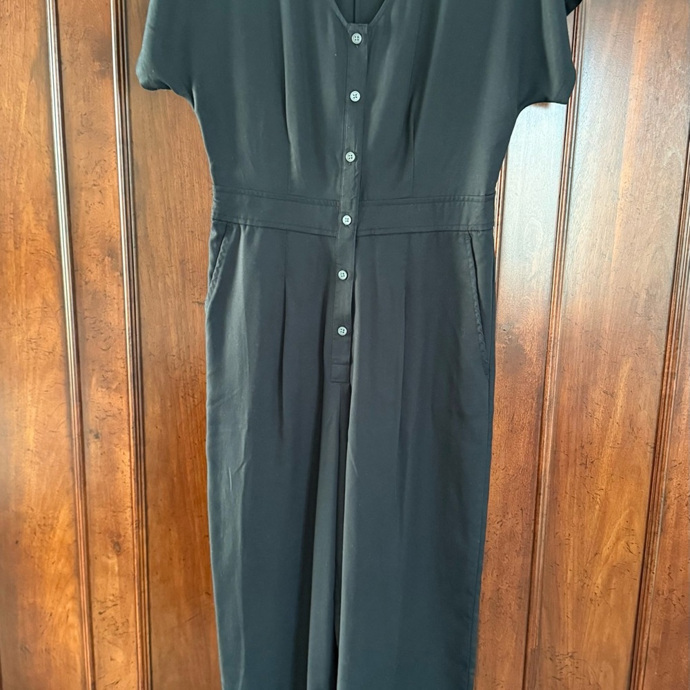 Black Button-Up Jumpsuit by GAP (new without tags)